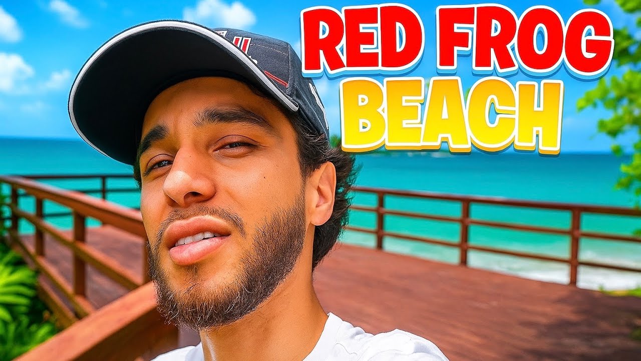 Visité la Famosa Playa Red Frog de Bocas del Toro