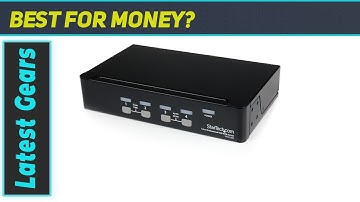 reviewStarTech.com 4 Port Professional VGA USB KVM Switch with Hub - The Ultimate KVM Switch