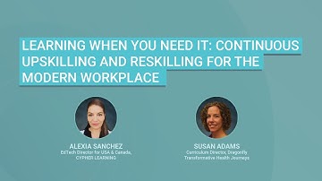 MATRIX LMS Webinar: Continuous Upskilling and Reskilling for the Modern Workplace