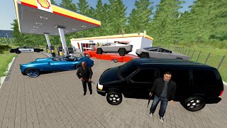 Our Gas Station is Getting Robbed | Farming Simulator 22 screenshot 2