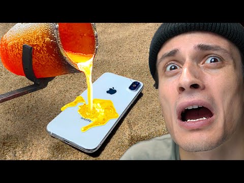 iPhone vs Lava!