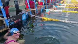 Winter Swimming World Championships 1 degree water  in the Baltic, Estonia 2024