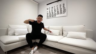 BOUGHT A NEW SOFA! THE IKEA SODERHAMN SOFA - UNBOXING AND ASSEMBLY - IS IT EASY TO BUILD?