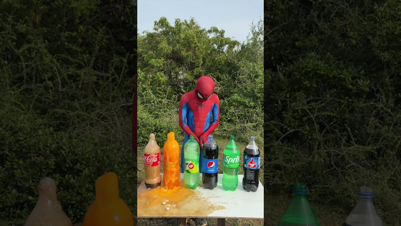 Coke Vs Mirinda 7up Pepsi Sprite Thumps Up Mentos