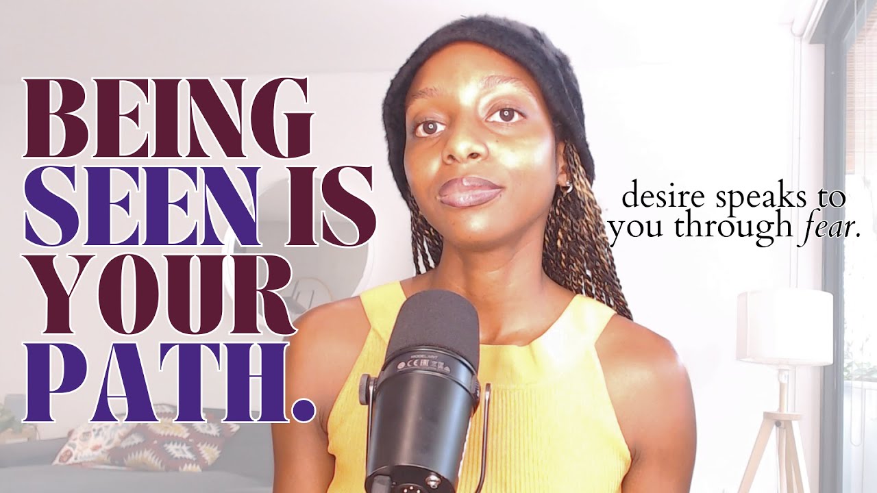 your fear of being seen is only proof it's your calling.