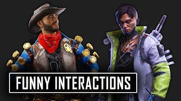 NEW CRYPTO & MIRAGE Interaction Voicelines in Apex Legends Season 7