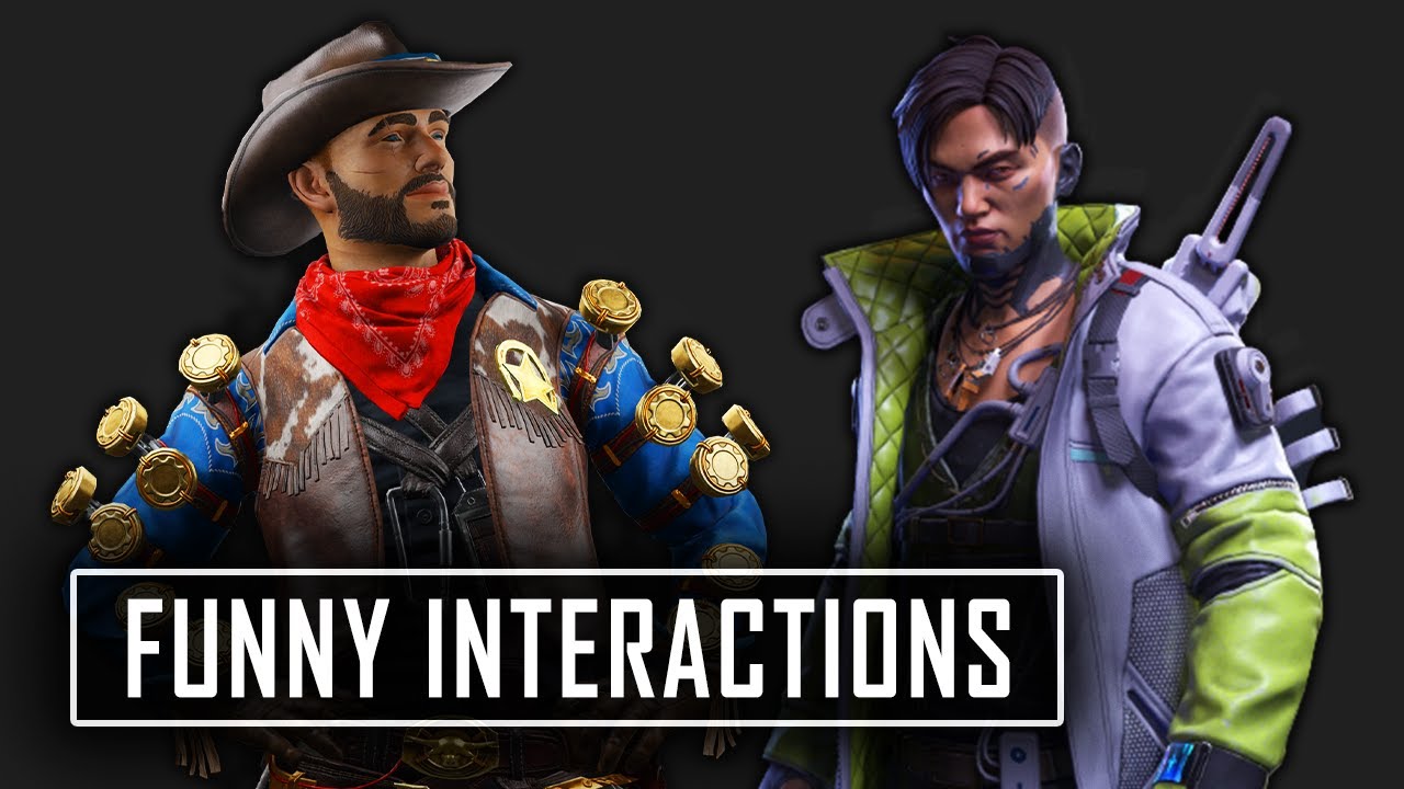 NEW CRYPTO & MIRAGE Interaction Voicelines in Apex Legends Season 7