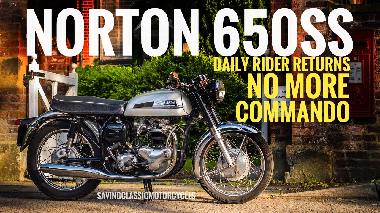 Больше никаких Norton Commando — возвращается Norton 650SS для ежедневных поездок
