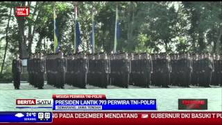 Presiden Jokowi Melantik 793 Perwira TNI-Polri