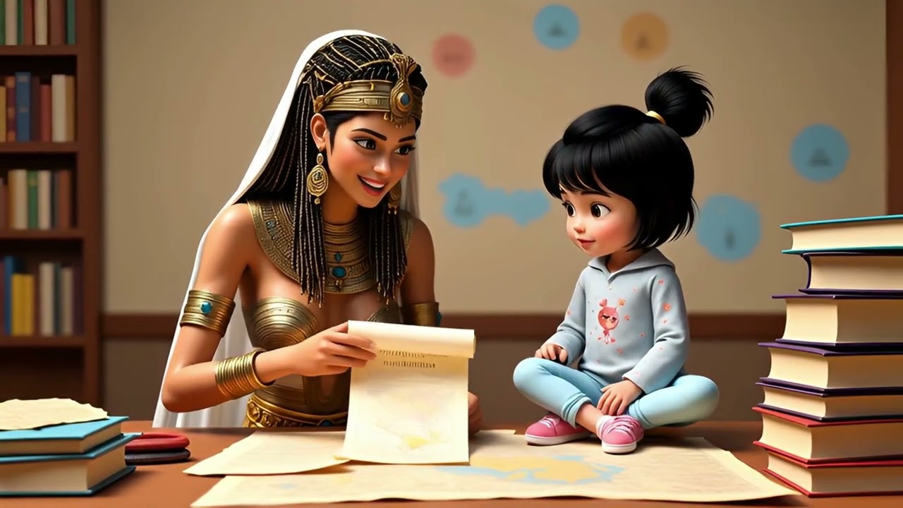 Cleopatra – Queen of Egypt - Olivia and the Magic Closet | Kids History Adventure