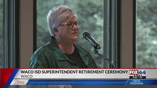 Retirement celebration held for Waco ISD superintendent