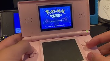How to delete saved data on any Pokémon game on any game boy advance or DS