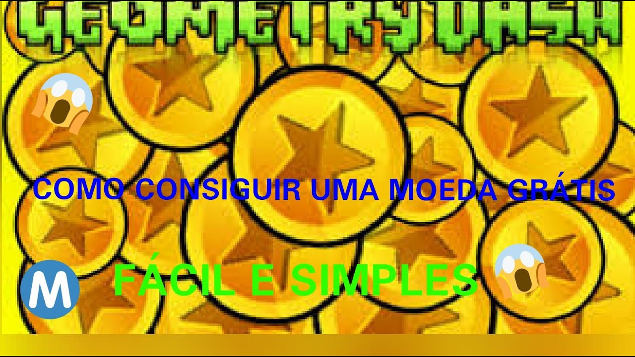 Como consiqui uma moeda Grátis no Geometry Dash 2.0 ;)