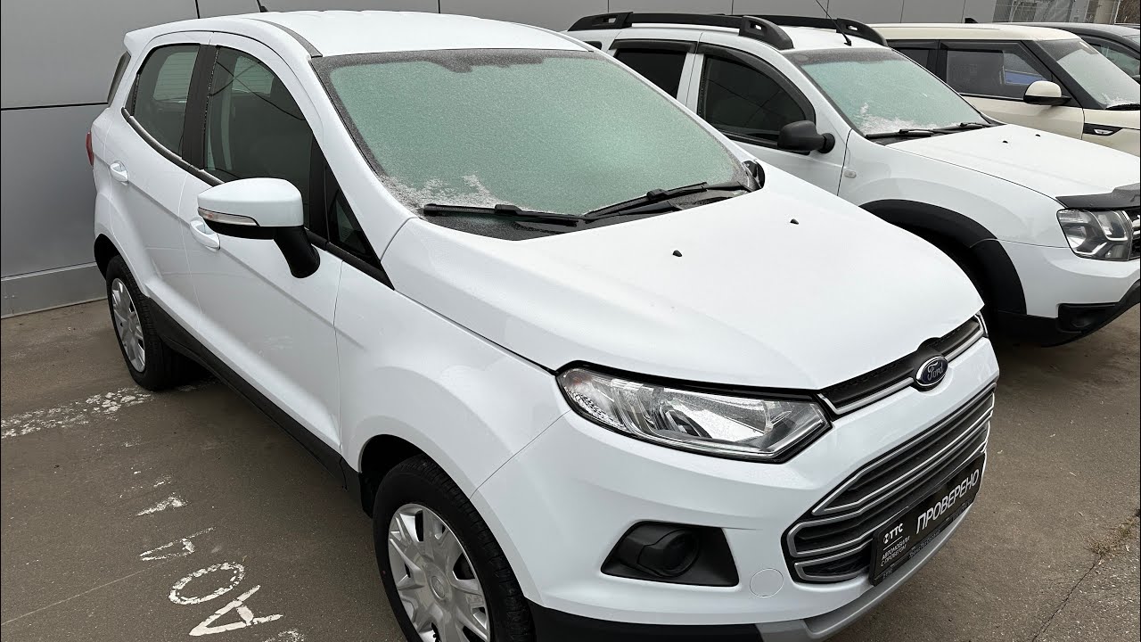 Фрагмент осмотра Ford Ecosport 2018 за 1.6 млн руб / Проверка авто Ижевск