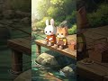 ✨🐰 Kiko and 🐱 Miu Adventure #2 🐇🐈✨  #catfunny #bunny #friendship  #catshorts #cattales #cat #cute