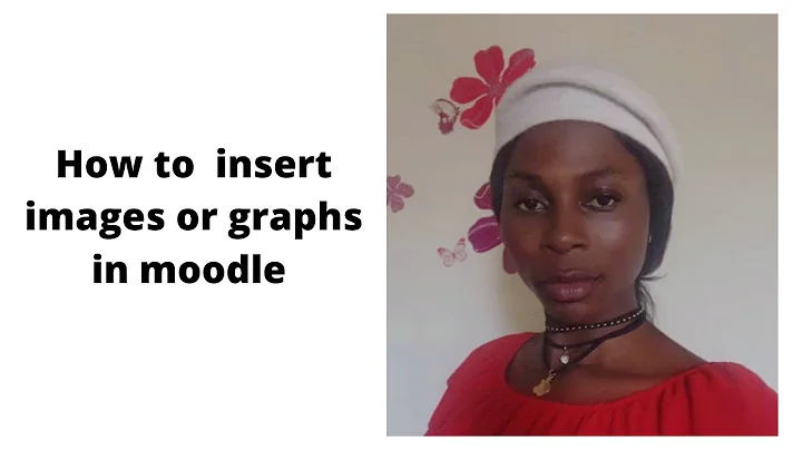 How to upload or insert images or graphs in moodle  [Uopeople Student]