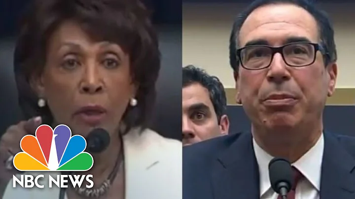 Rep. Maxine Waters, Steven Mnuchin Have Heated Exc...