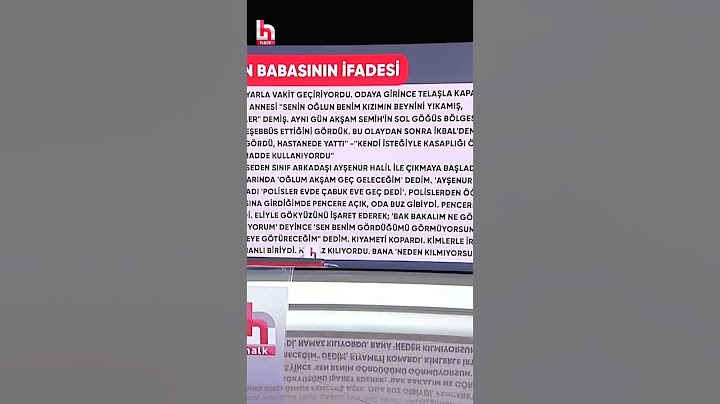 Katil Semih Çelik'in babasının ifadesi! #shorts