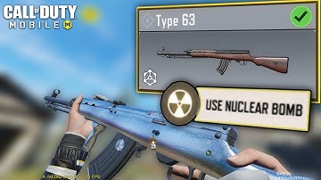 BEST TYPE 63 CLASS SETUP in COD Mobile | NO RECOIL + HIGH DAMAGE Gunsmith Build