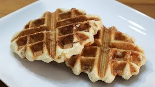 Belgian Sugar Waffles | Easy Liege Waffle Recipe