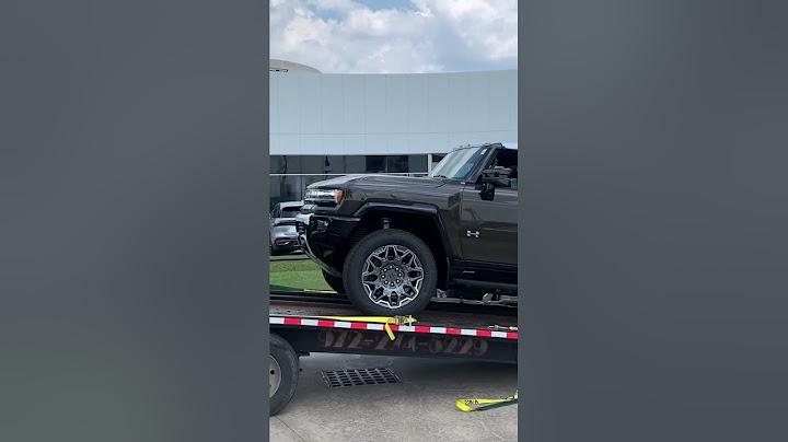 New 2025 Hummer SUV delivery