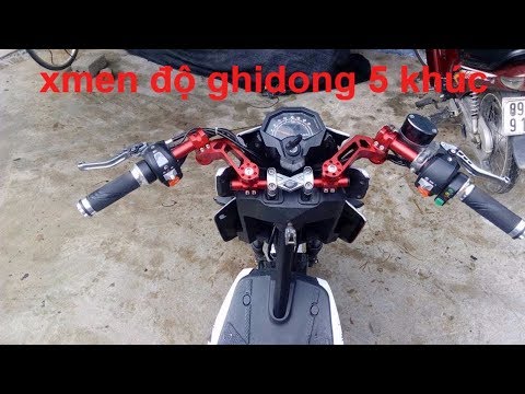Video gắn ghidong 5 khúc cho xe xmen - youtube