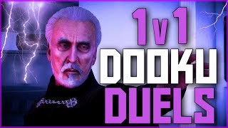 1v1 Count Dooku Duels Compilation #4- Star Wars Battlefront II