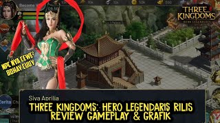 REVIEW FULL GAMEPLAY Three Kingdoms: Hero Legendaris Indonesia | NPC nya Bohayy cuuy screenshot 4