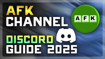 💤 How to Set Up an AFK Channel in Discord (2025 Update) | Auto-Move Idle Users