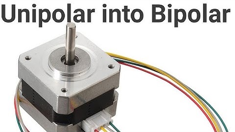 Convert Unipolar Stepper Motor into Bipolar Stepper Motor || Stepper Motor Wire Configuration