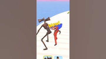 Mutant Run 😱🤯 Gameplay Walkthrough | All levels | Android,ios mobile | Siren Head #shorts games