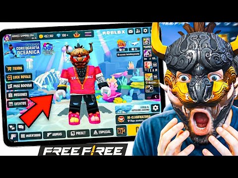 I Played the Roblox Version of Free Fire !! - Ahmed Gaming