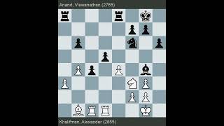 FIDE World Championship 1997 | Khalifman vs Anand | Round 3.5