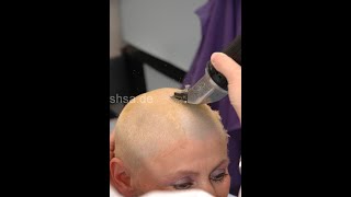 836 Catherine Kultsalon headshave Oster76 full video