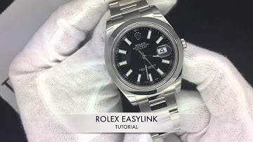 Rolex Easylink Tutorial