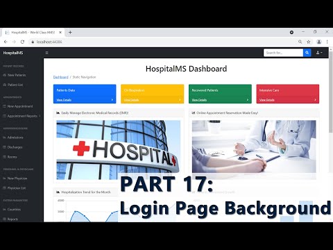 Part 17 - Add Background Image to Login and Register Pages
