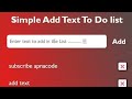 I Created A To-Do List App From Scratch #trending #coding #webdevelopment