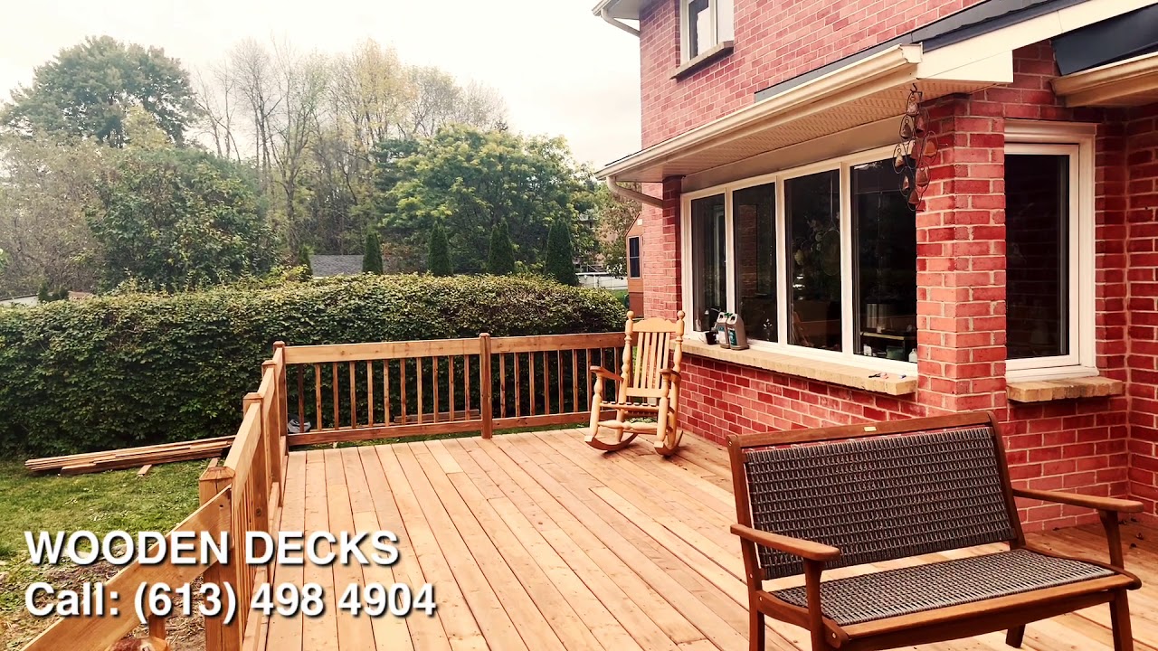 Brockville Wooden Decks YouTube