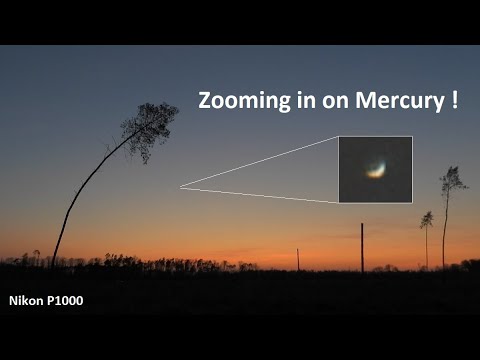 Video Zooming in on Mercury - Nikon P1000 (this Nikon camera... - youtube