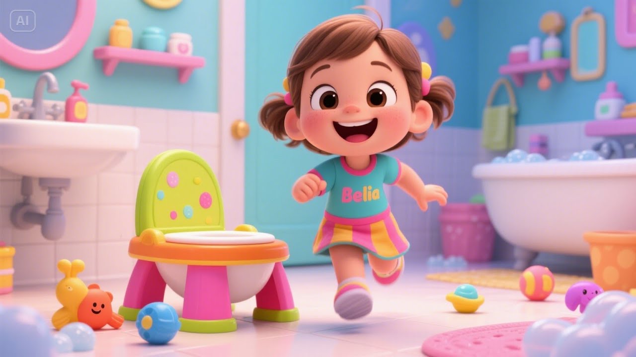Big Potty Dance with Bella Boo! 🚽💃🎶 | Fun Potty Training Song for Kids ...