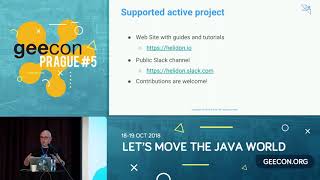 GeeCON Prague 2018: T.Langer/D.Kornilov - Helidon: Java Libraries for Writing Microservices