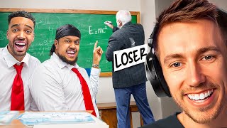 Miniminter Reacts To Last To Get Expelled From School: BETA SQUAD EDITION