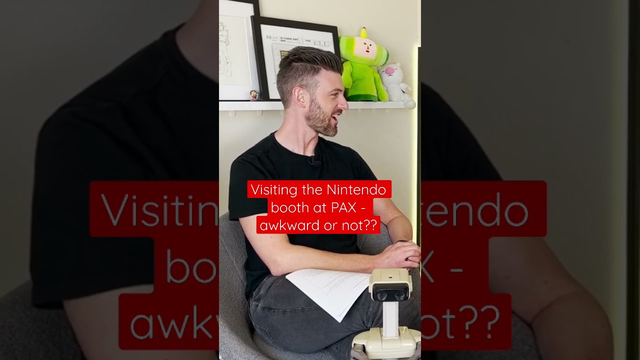 Will it be awkward to visit the Nintendo booth at PAX?