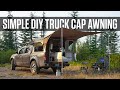 Super Simple DIY Awning for Canopy Shell Camping
