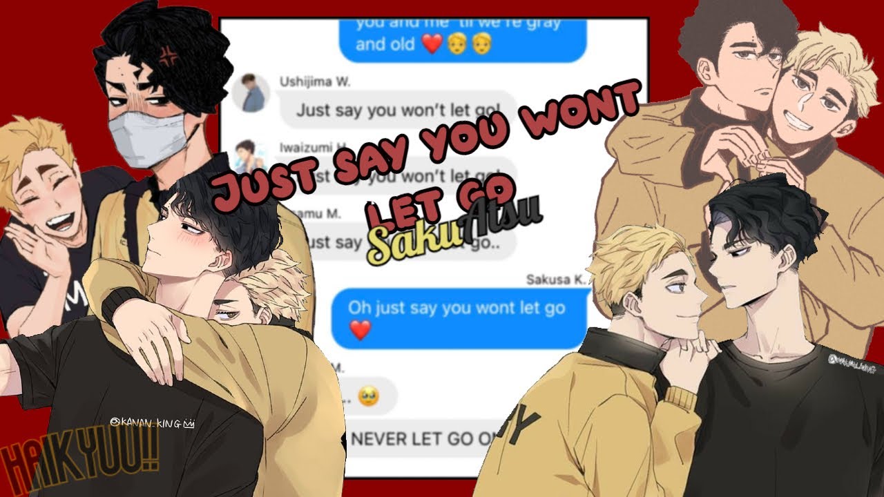 Sakusa Confesses To Atsumu?!- || Say You Won't Let Go || Haikyuu Lyric 