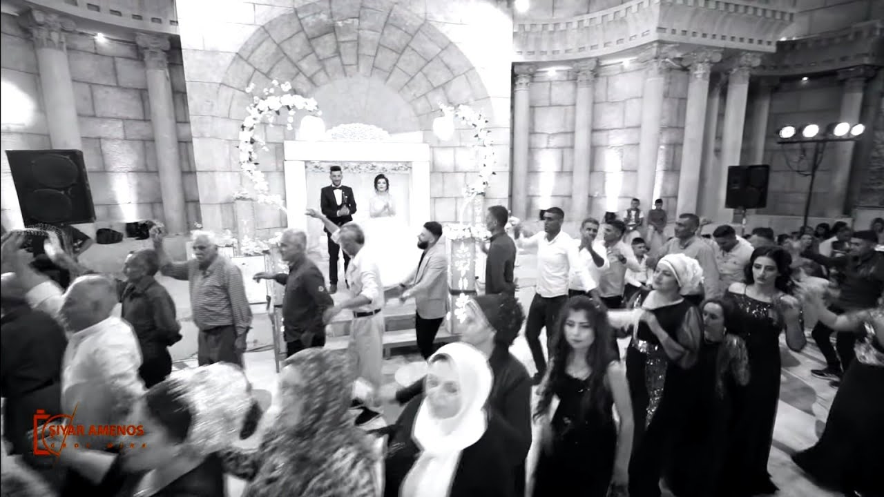 اجمل اعراس عفرينية عرس لقمان و ليلاف عرس ناحية راجو في شهباء فنان عكاش دلدار و كروب عفرين Part 1