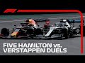 Five Epic Lewis Hamilton vs. Max Verstappen Duels