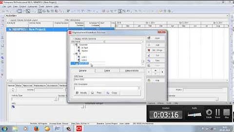Primavera Tutorial 2-OBS creation