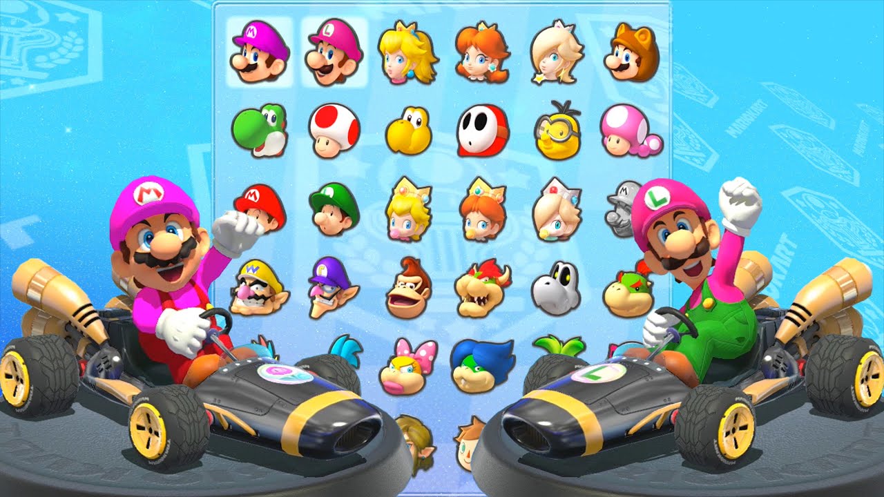 マリオカート8デラックス】マリオとルイージ(ブラックBダッシュ)で