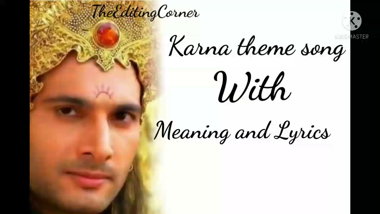 Karna theme song lyrics